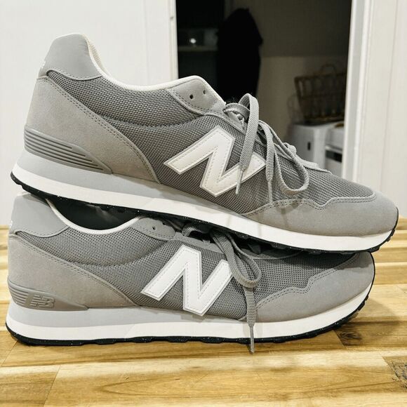 New Balance 515 ML515GRY Men's Size 18 US Gray White New without Box - Picture 1 of 10
